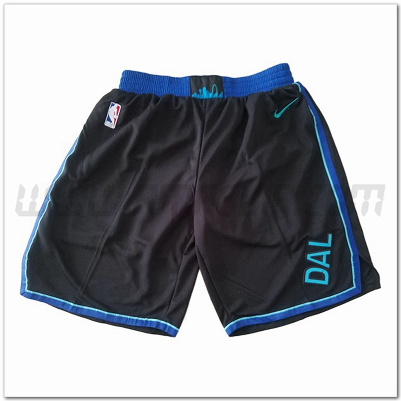 Pantaloncini NBA Dallas Mavericks Nero