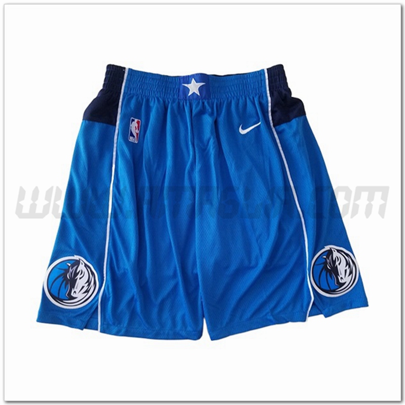 Pantaloncini NBA Dallas Mavericks Blu