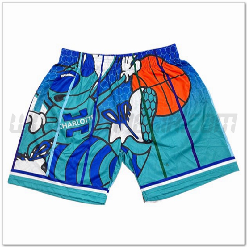Pantaloncini NBA Charlotte Hornets Verde