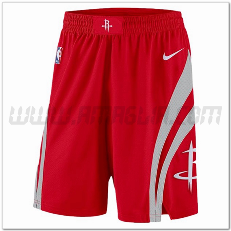 Pantaloncini NBA Houston Rockets Rosso