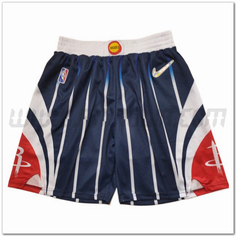 Pantaloncini NBA Houston Rockets Blu Scuro