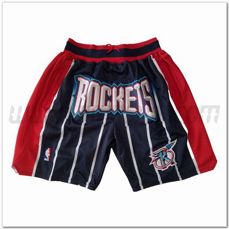 Pantaloncini NBA Houston Rockets Blu Scuro