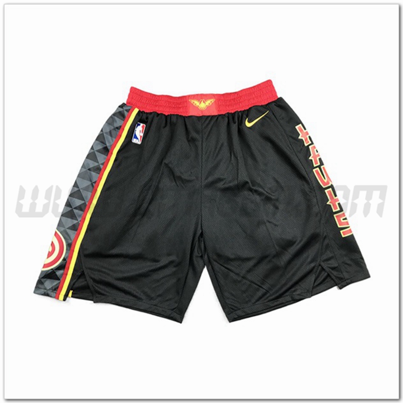 Pantaloncini NBA Atlanta Hawks Nero