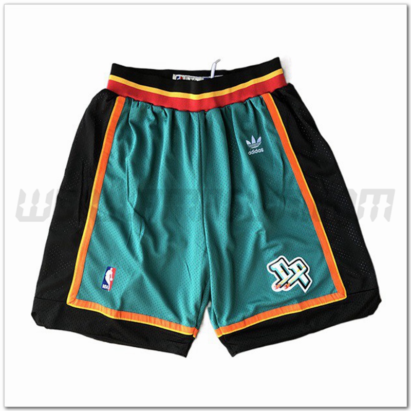 Pantaloncini NBA Detroit Pistons Verde
