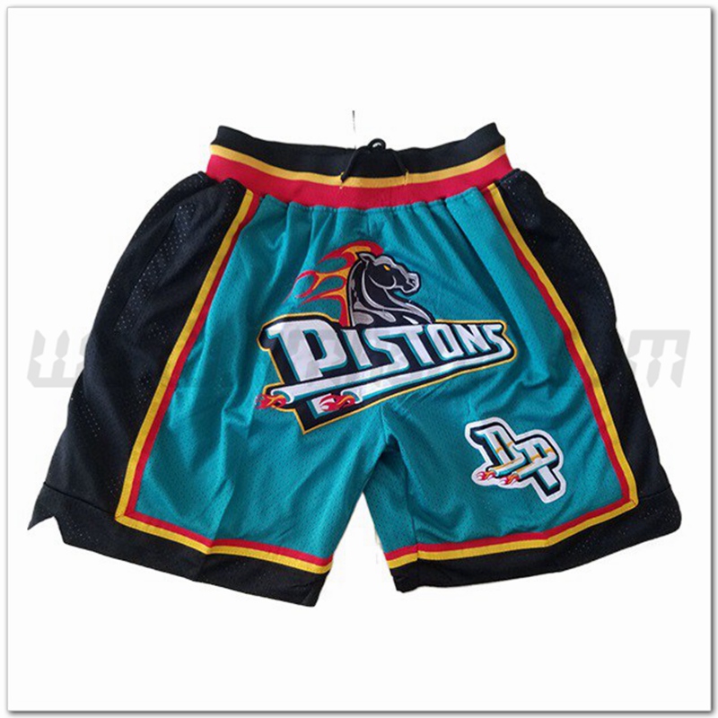 Pantaloncini NBA Detroit Pistons Verde