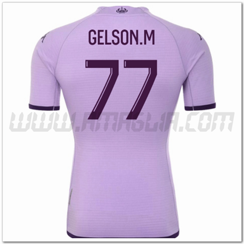 Seconda Maglia GELSON.M #77 AS Monaco 2022 2023