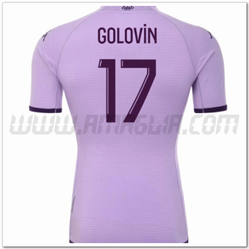 Seconda Maglia GOLOVIN #17 AS Monaco 2022 2023