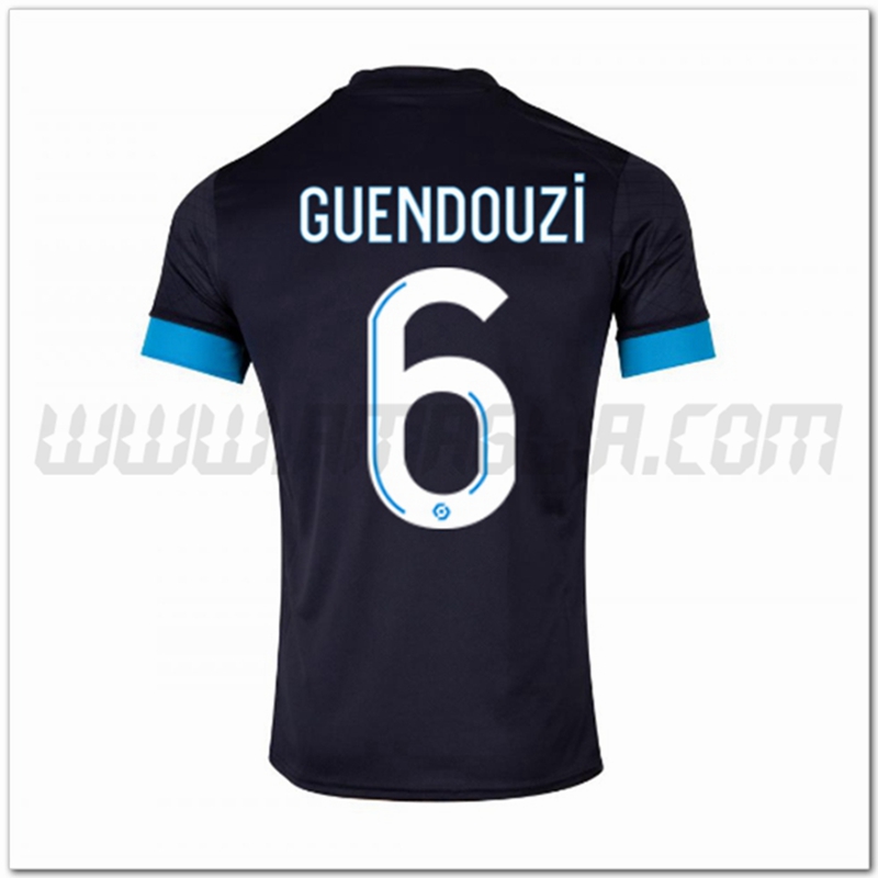Seconda Maglia GUENDOUZI #6 Marsiglia OM 2022 2023