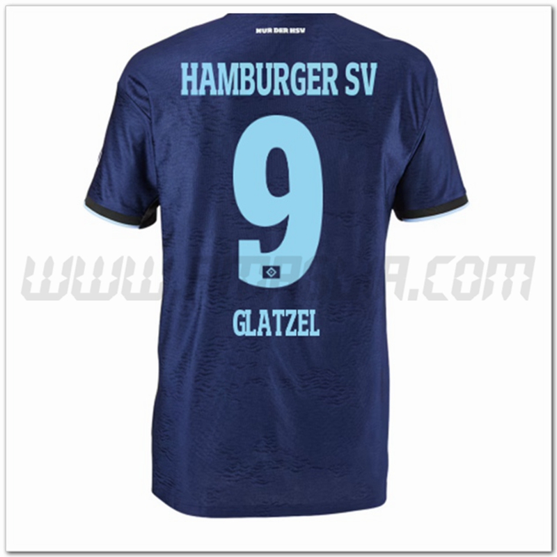 Seconda Maglia GLATZEL #9 HSV Hamburg 2022 2023