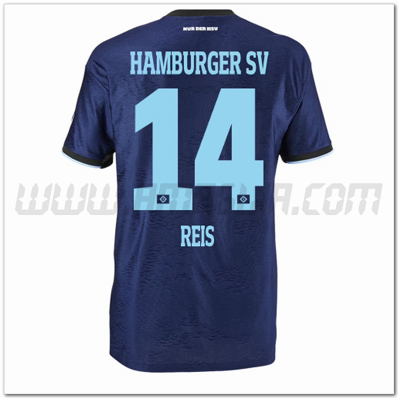 Seconda Maglia REIS #14 HSV Hamburg 2022 2023