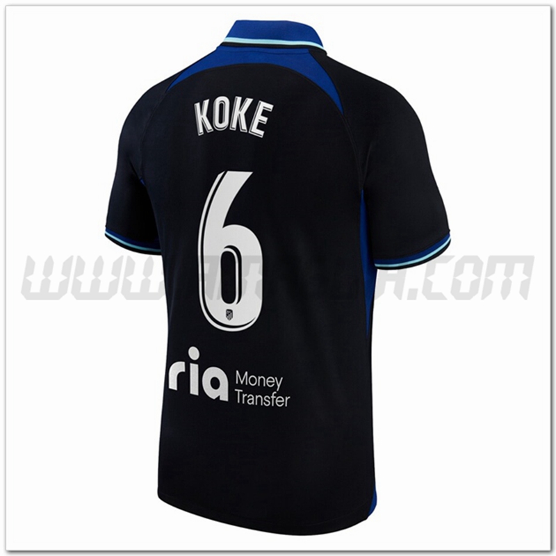 Maglia Atletico Madrid KOKE 6 Seconda 202223 Ottima Qualit脿