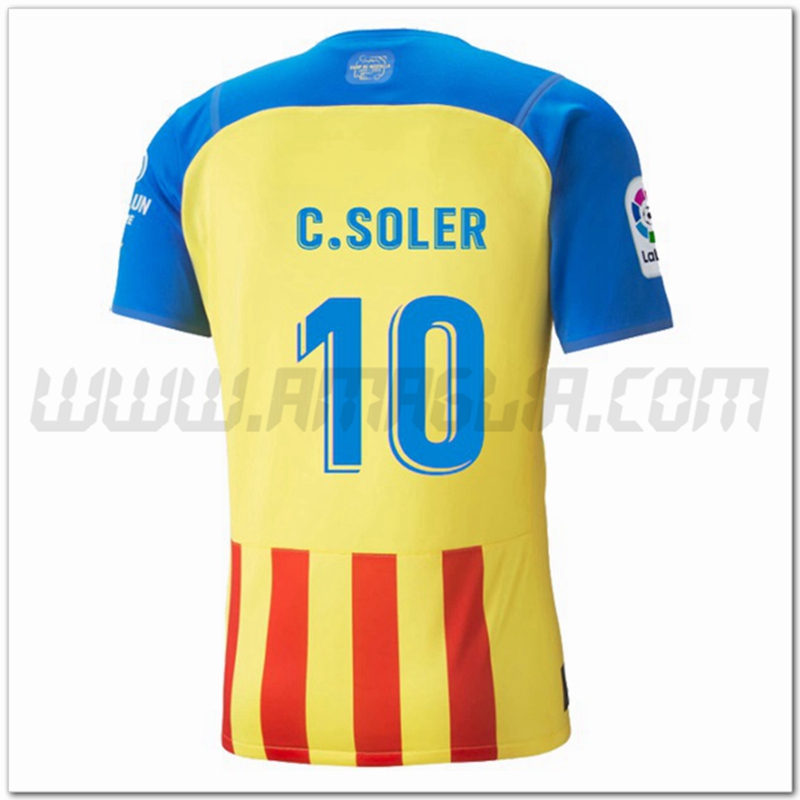 Terza Maglia C.SOLER #10 Valencia 2022 2023