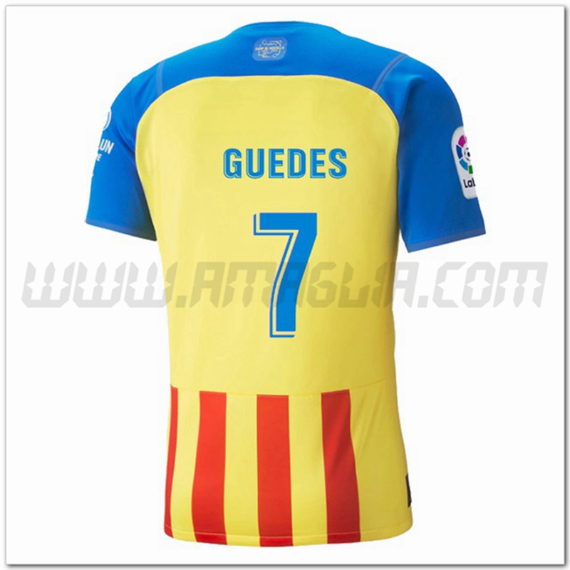 Terza Maglia GUEDES #7 Valencia 2022 2023