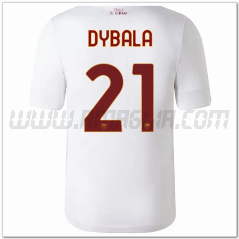 Seconda Maglia DYBALA #21 AS Roma 2022 2023