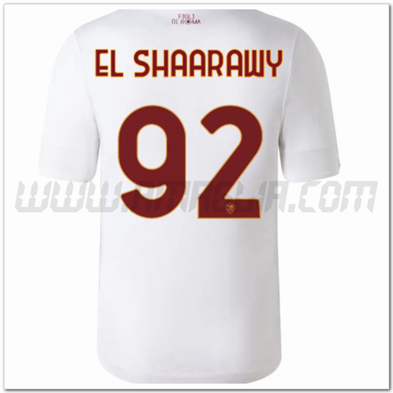 Seconda Maglia EL SHAARAWY #92 AS Roma 2022 2023