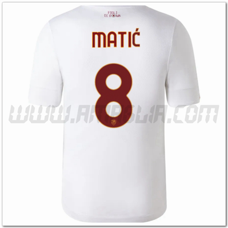 Seconda Maglia MATIĆ #8 AS Roma 2022 2023