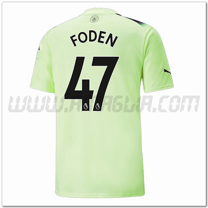 Terza Maglia FODEN #47 Manchester City 2022 2023