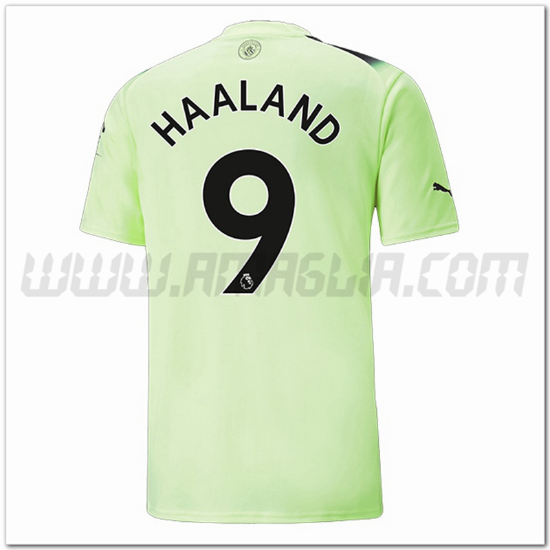 Terza Maglia HAALAND #9 Manchester City 2022 2023