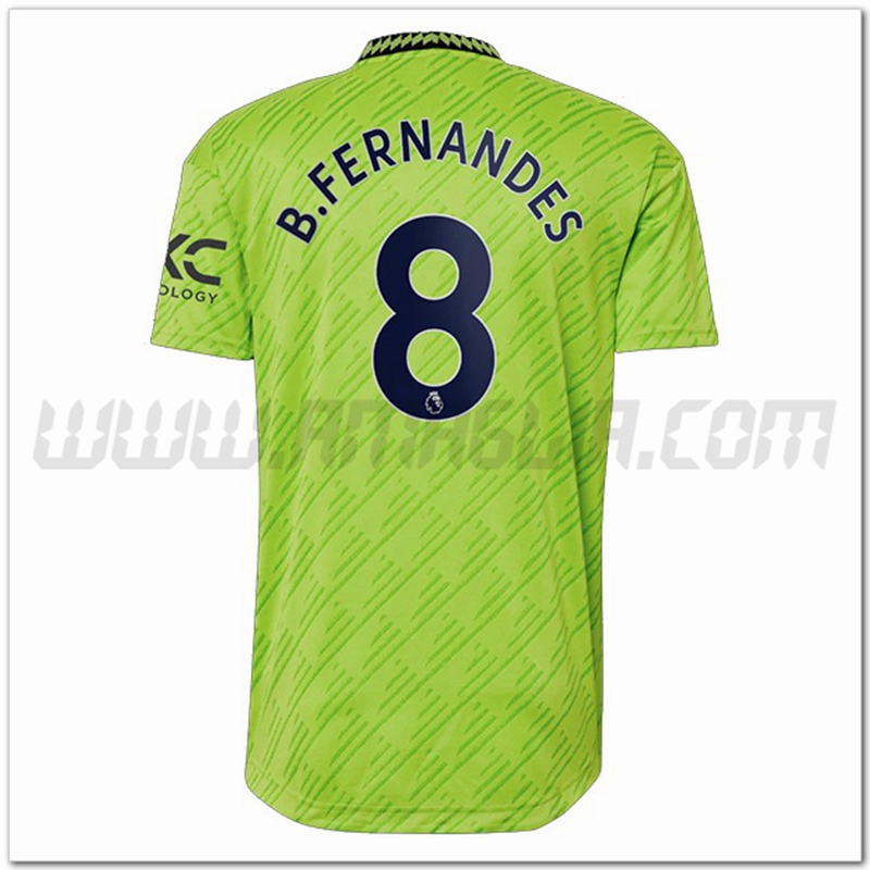Terza Maglia B. FERNANDES #8 Manchester United 2022 2023