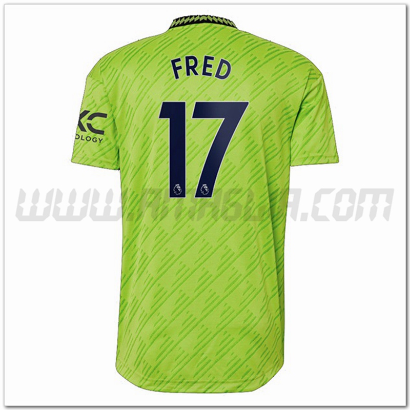 Terza Maglia FRED #17 Manchester United 2022 2023
