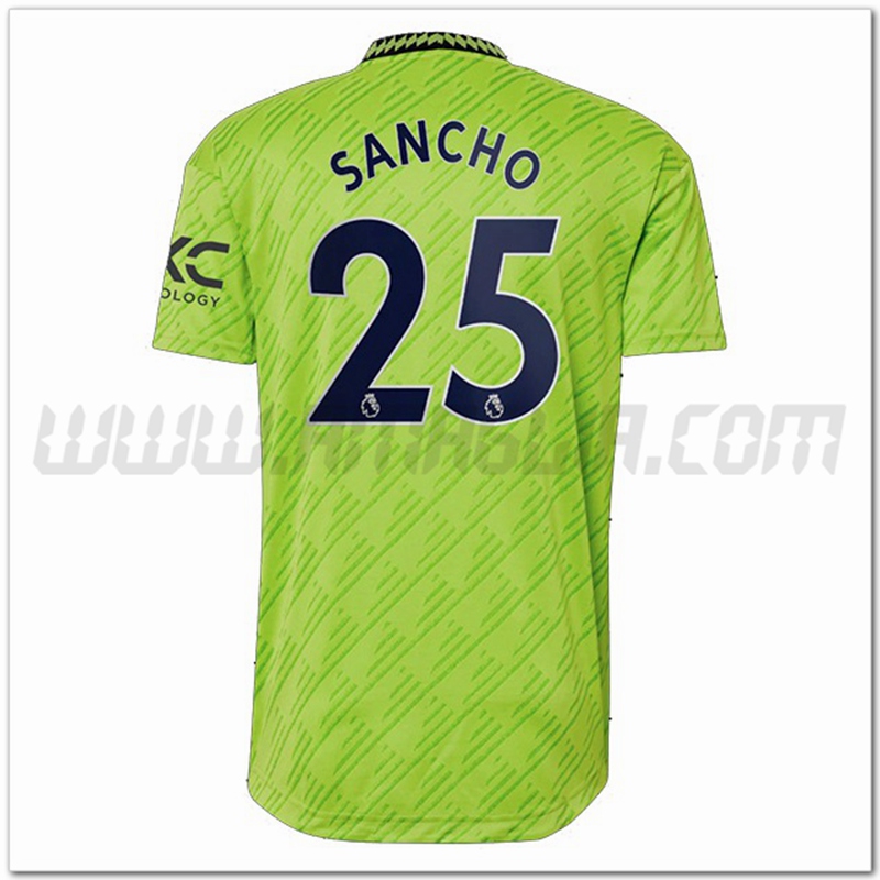 Terza Maglia SANCHO #25 Manchester United 2022 2023