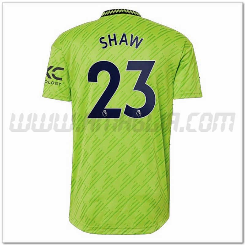 Terza Maglia SHAW #23 Manchester United 2022 2023