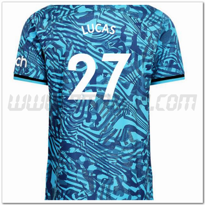 Terza Maglia LUCAS #27 Tottenham Hotspur 2022 2023