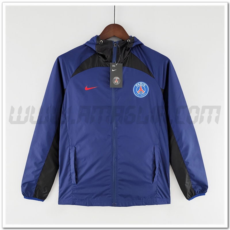 Giacca a Vento PSG Blu 2022 2023