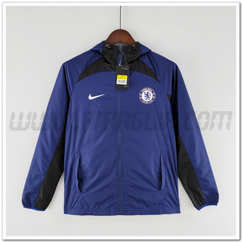 Giacca a Vento FC Chelsea Blu/Nero 2022 2023