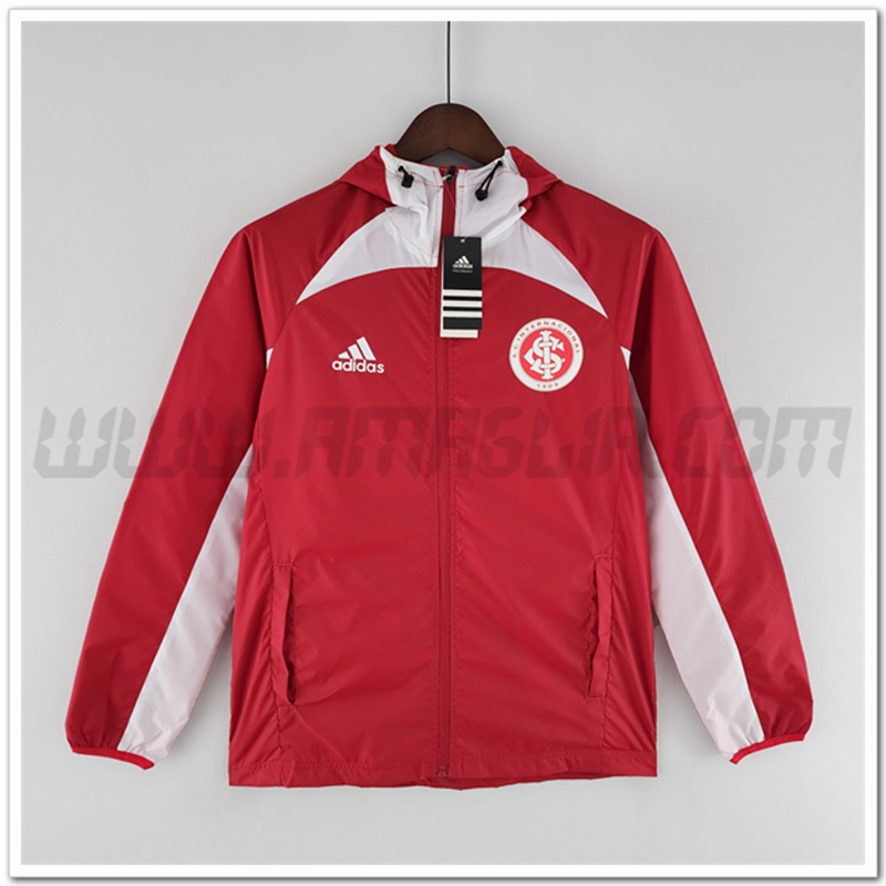 Giacca a Vento International Rosso/Bianco 2022 2023