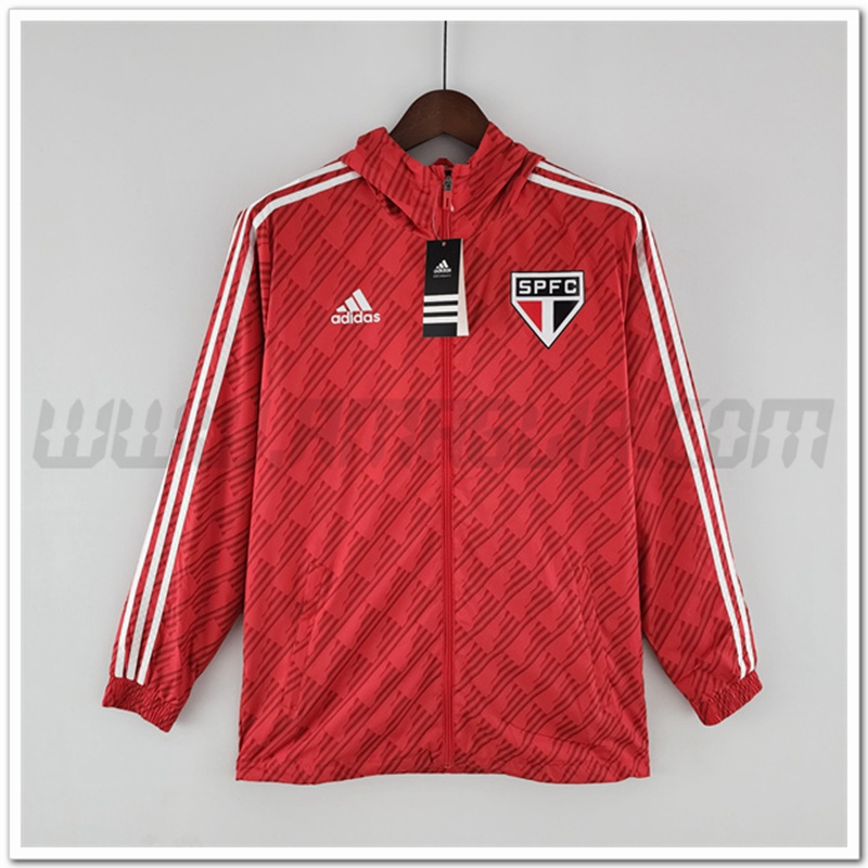 Giacca a Vento Sao Paulo FC Rosso 2022 2023