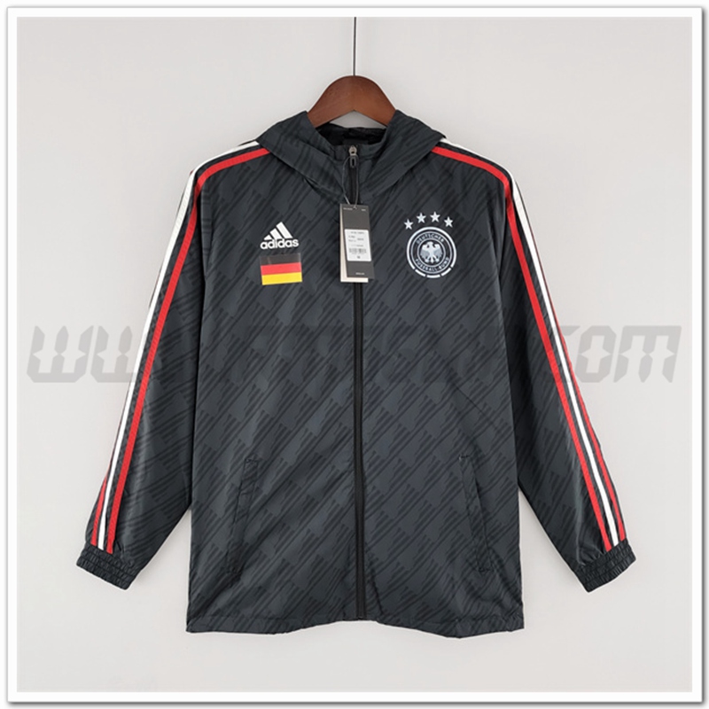 Giacca a Vento Germania Nero 2022 2023