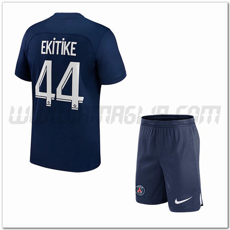 Kit Maglia EKITIKE #44 PSG Bambino Prima 2022 2023