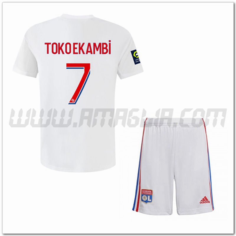 Kit Maglia TOKOEKAMBI #7 Lyon OL Bambino Prima 2022 2023