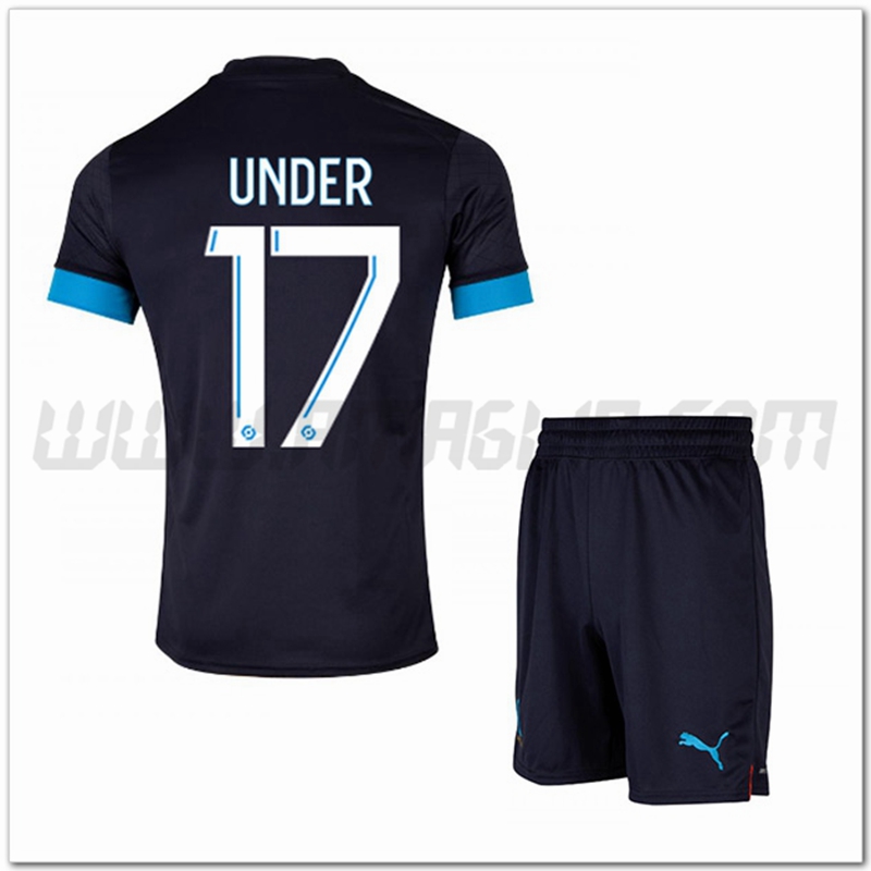 Kit Maglia UNDER #17 Marsiglia OM Bambino Seconda 2022 2023