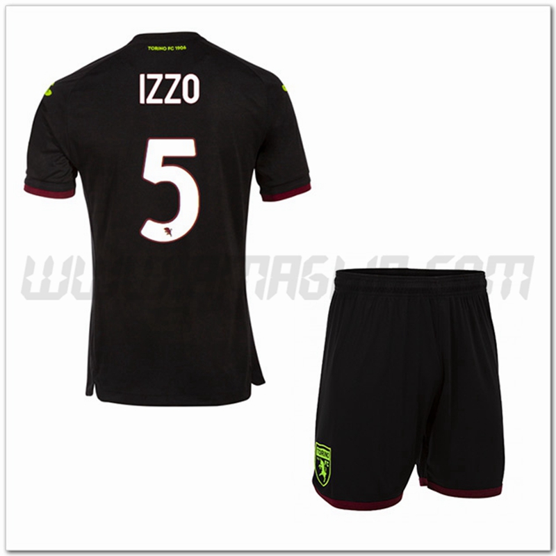 Kit Maglia IZZO #5 Torino Bambino Terza 2022 2023