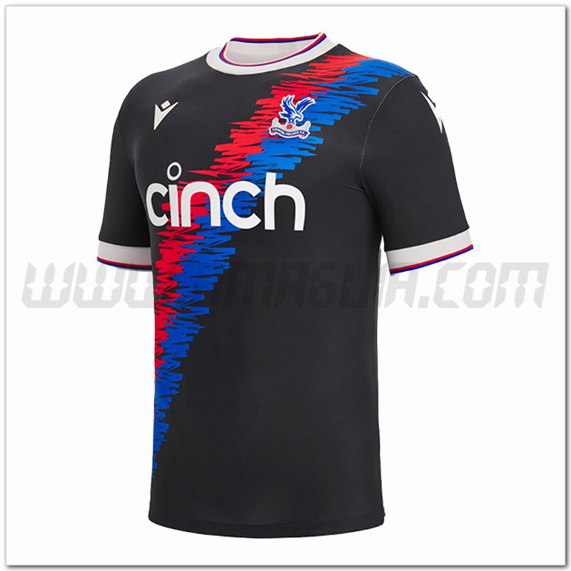 Crystal Palace Terza Nuovo Maglia 2022 2023 Nero