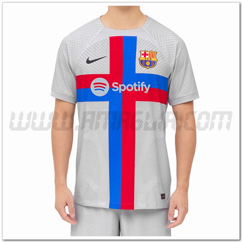 Nuovo Maglia FC Barcellona Terza Grigio 202223 Personalizzate Scontate