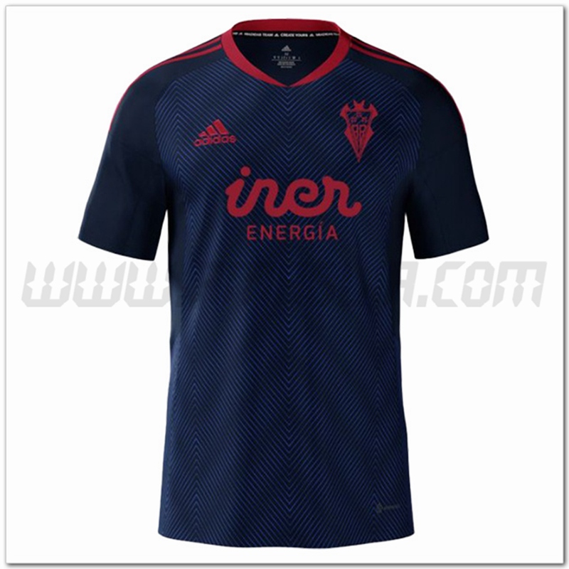 Albacete Balompie Seconda Nuovo Maglia 2022 2023 Blu Marino