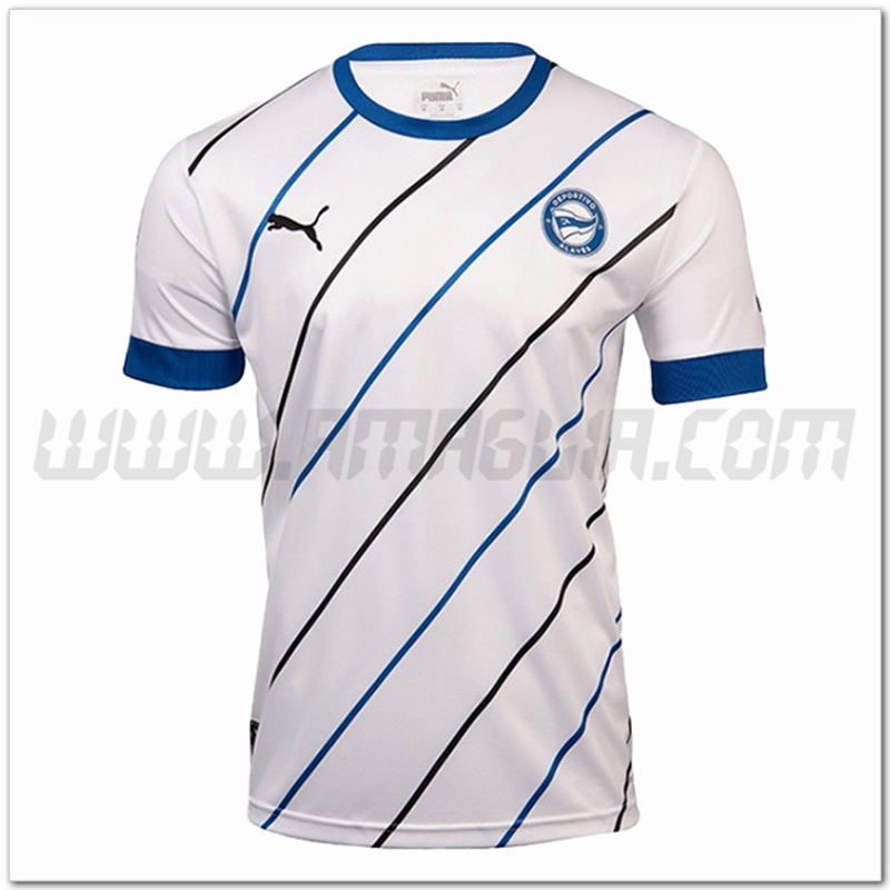 Alaves Seconda Nuovo Maglia 2022 2023 Bianco