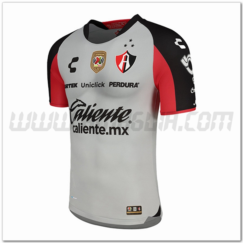 Club Atlas Seconda Nuovo Maglia 2022 2023 Grigio