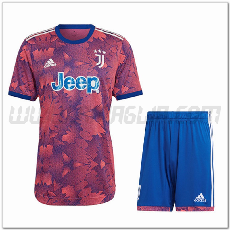 Kit Maglia Juventus Terza + Pantaloncini 2022 2023