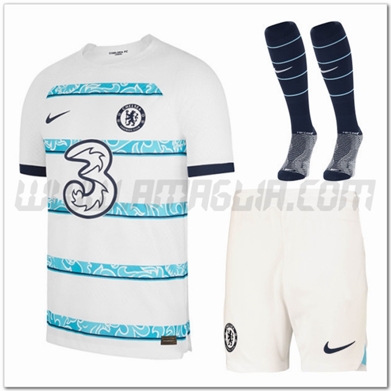 Kit Maglia FC Chelsea Seconda (Pantaloncini + Calzini) 2022 2023