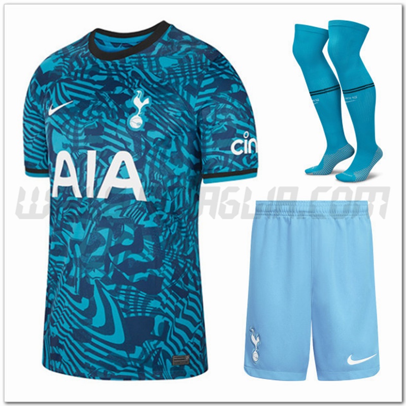 Kit Maglia Tottenham Hotspur Terza (Pantaloncini + Calzini) 2022 2023
