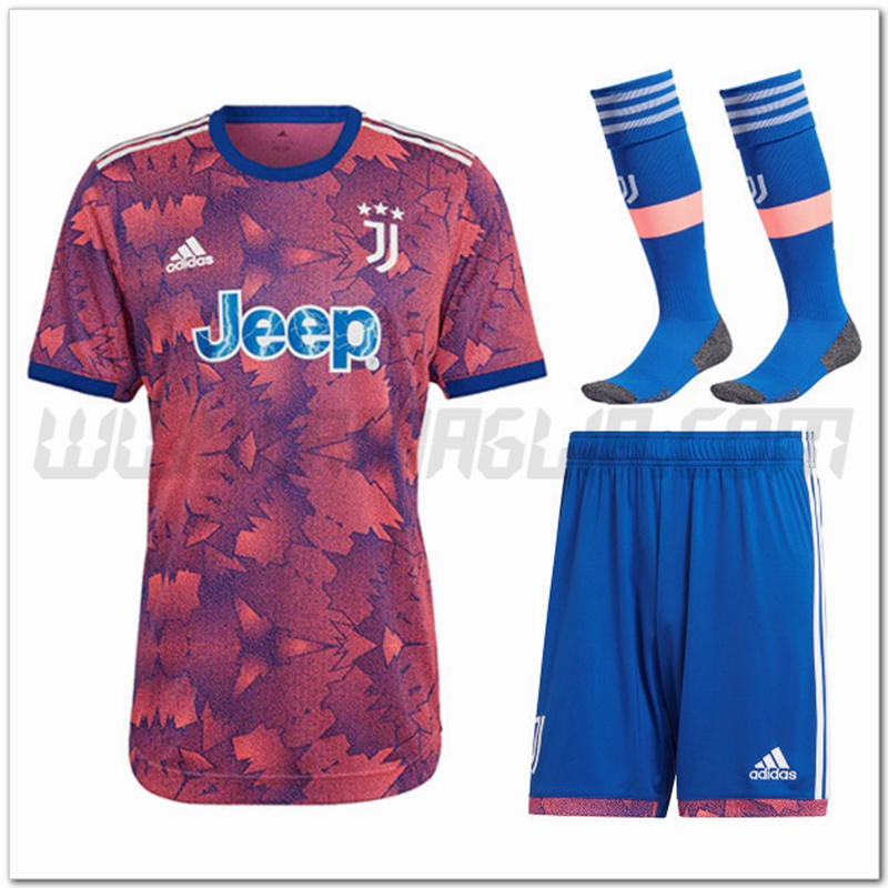 Kit Maglia Juventus Terza (Pantaloncini + Calzini) 2022 2023