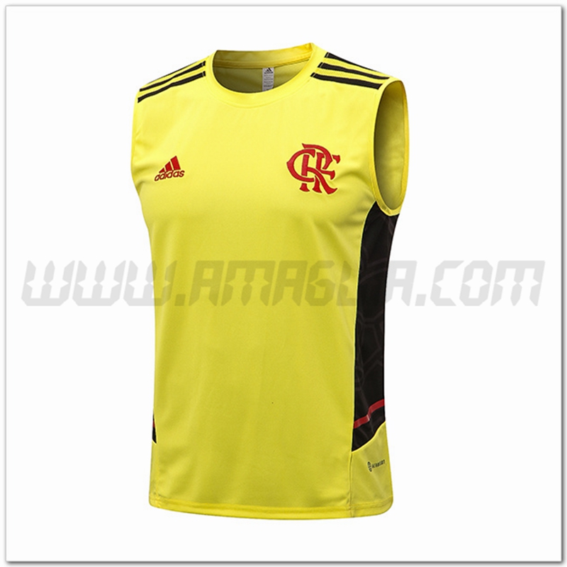 Canotta da Allenamento Flamenco Giallo 2022 2023