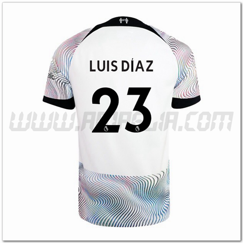 Seconda Maglia LUIS DIAZ #23 FC Liverpool 2022 2023