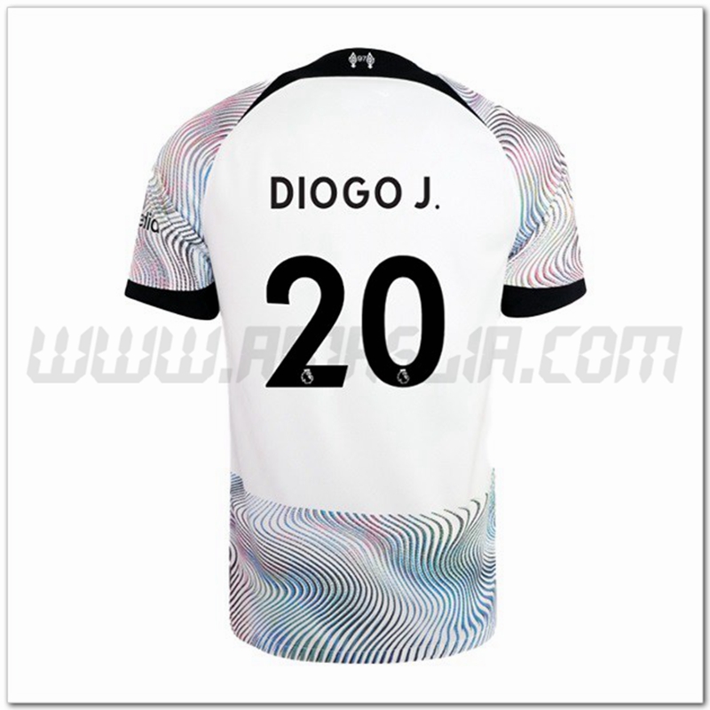 Seconda Maglia DIOGO J. #20 FC Liverpool 2022 2023