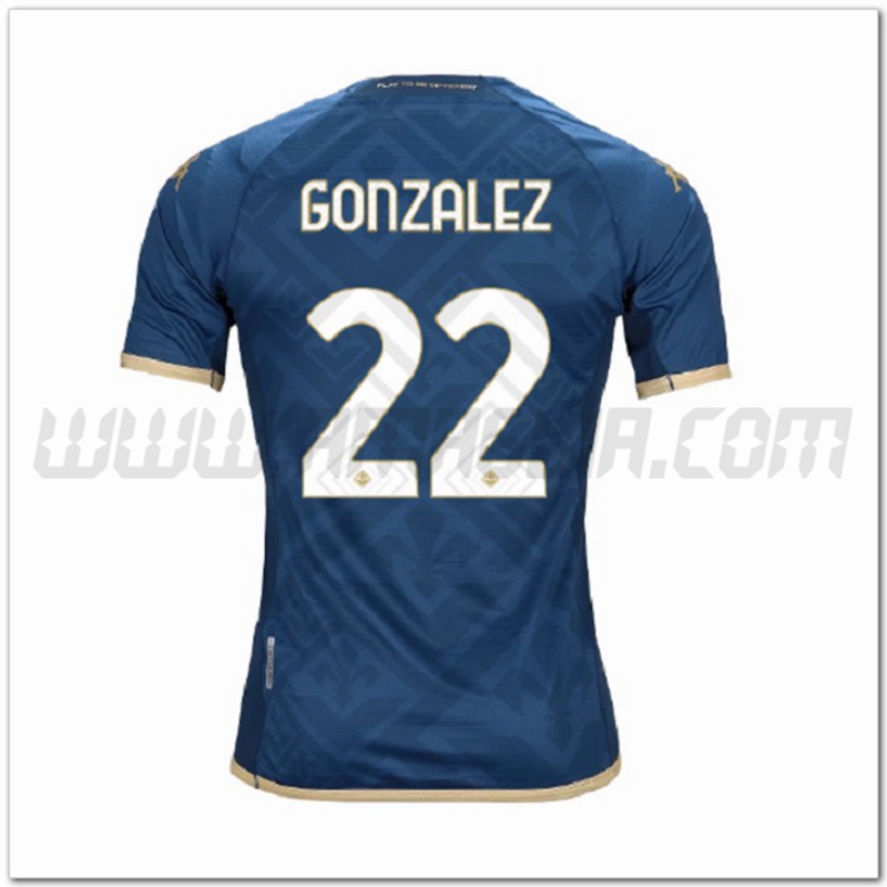 Terza Maglia GONZALEZ #22 ACF Fiorentina 2022 2023
