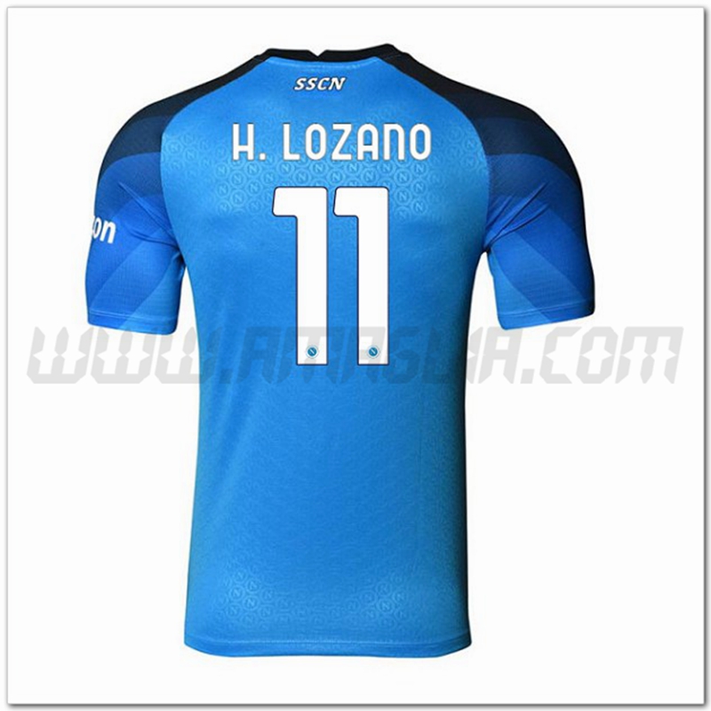 Maglia SSC Napoli H. LOZANO 11 Prima 202223 Ottima Qualit脿